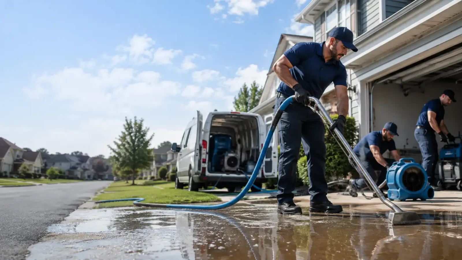 Flood Damage Restoration in Burt, MI